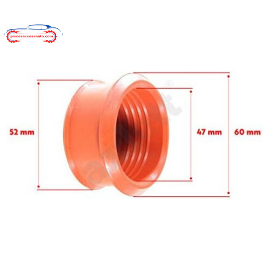 Joint Admission Joint Turbo 1.6 HDI - Manchon Caoutchouc Diamètre 6cm - Pour Peugeot 206, 207, 307, 308, 407, Partner - Ref 1434C8 Peugeot 207 Accessori Joint Admission Joint Turbo 1.6 HDI - Manchon Caoutchouc Diamètre 6cm - Pour Peugeot 206, 207, 307, 308, 407, Partner - Ref 1434C8 Peugeot 207 Accessori
