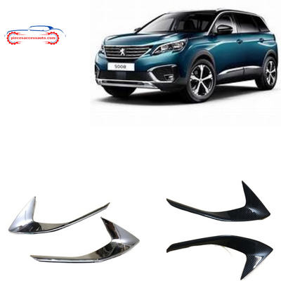 Kit de Garniture Calandre Avant-Peugeot 3008-5008 - Piecesaccessauto.com