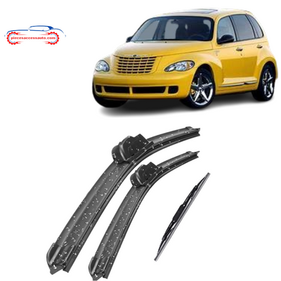 Kit d'Essuie-Glace Avant et Arrière-PT Cruiser - Piecesaccessauto.com