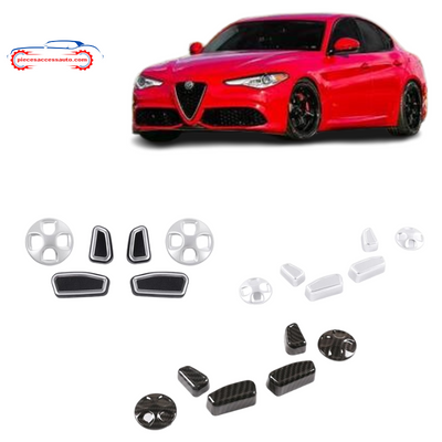 Couvercle de Bouton de Réglage de Siège-Alfa Giulia-Stelvio - Piecesaccessauto.com