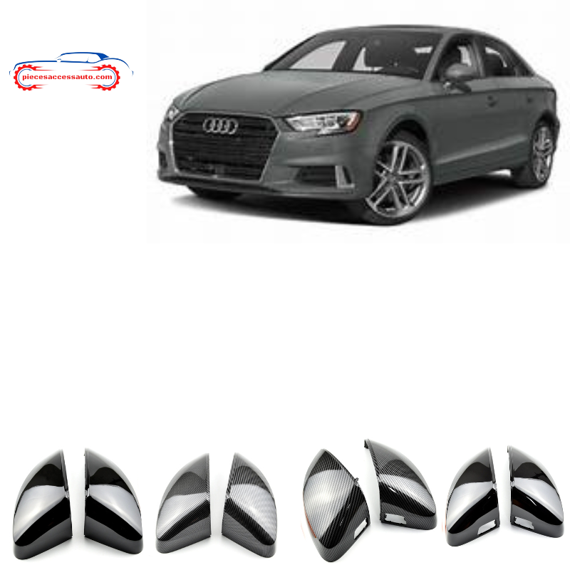 Coques de rétroviseurs Audi A3/S3/RS3 8V noir brillant – VAG SHOP