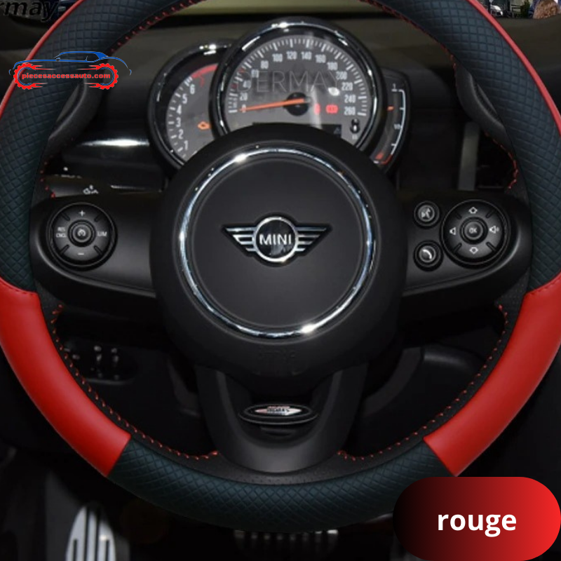 Housse De Volant En Microfibre – Antidérapante, Respirante Et Universelle (37–38 Cm) | Confort Et Style Au Volant