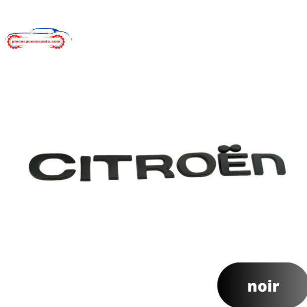 Emblème de Lettre de Voiture 3D-Citroën
